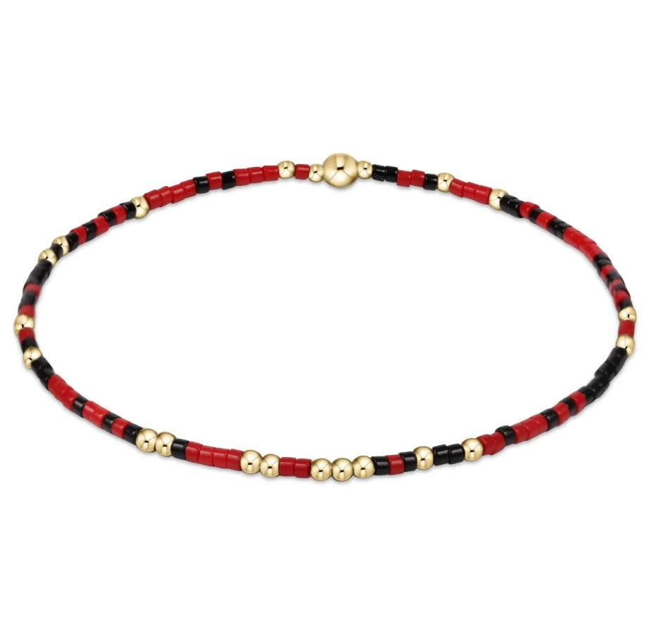 Hope Unwritten Bracelet |  Bright Red-Onyx