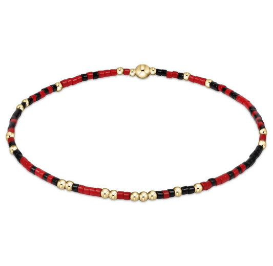 Hope Unwritten Bracelet |  Bright Red-Onyx