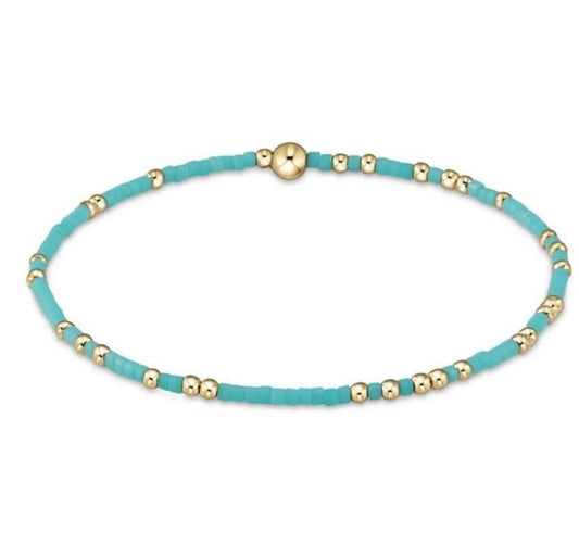 Hope Unwritten Bracelet |  Cyan