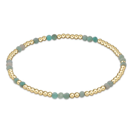 eNewton Hope Unwritten Gemstone Bracelet | Amazonite
