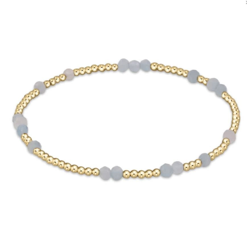 eNewton Hope Unwritten Gemstone Bracelet | Aquamarine