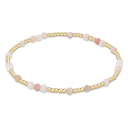 eNewton Hope Unwritten Gemstone Bracelet | Pink Opal