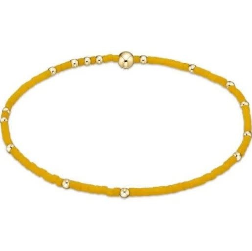 Hope Unwritten Bracelet |  Golden Yellow