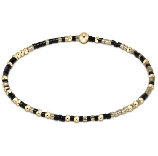 Hope Unwritten Bracelet | Gold Luster-Onyx
