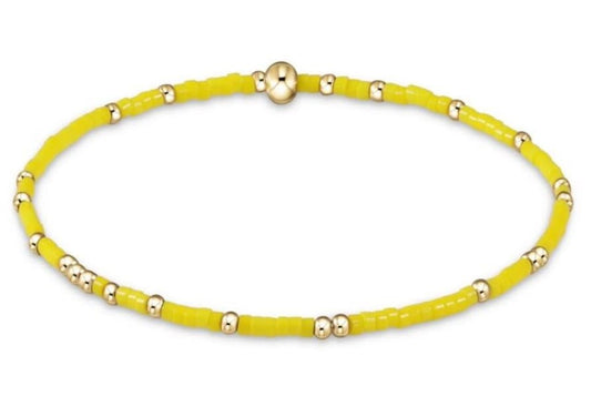 Hope Unwritten Bracelet |  Yellow
