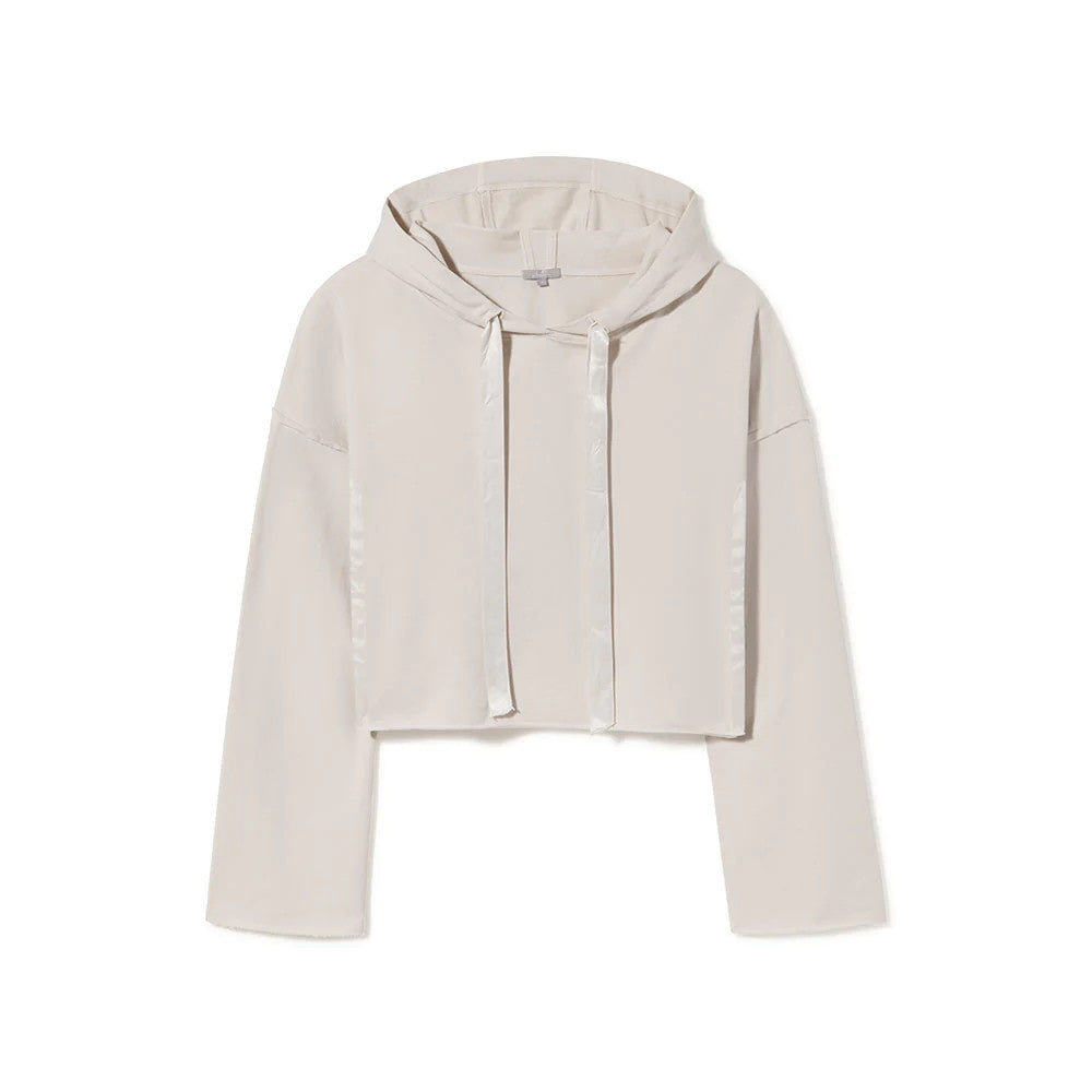 Bianca Satin Inset Hoodie |