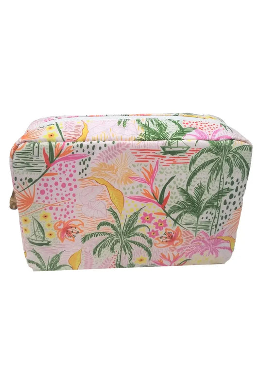 Big Glam Cosmetic Bag | Tropics