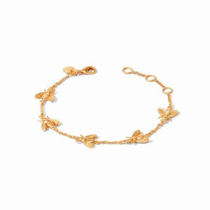 Bee Delicate Gold Bracelet | 6-7in