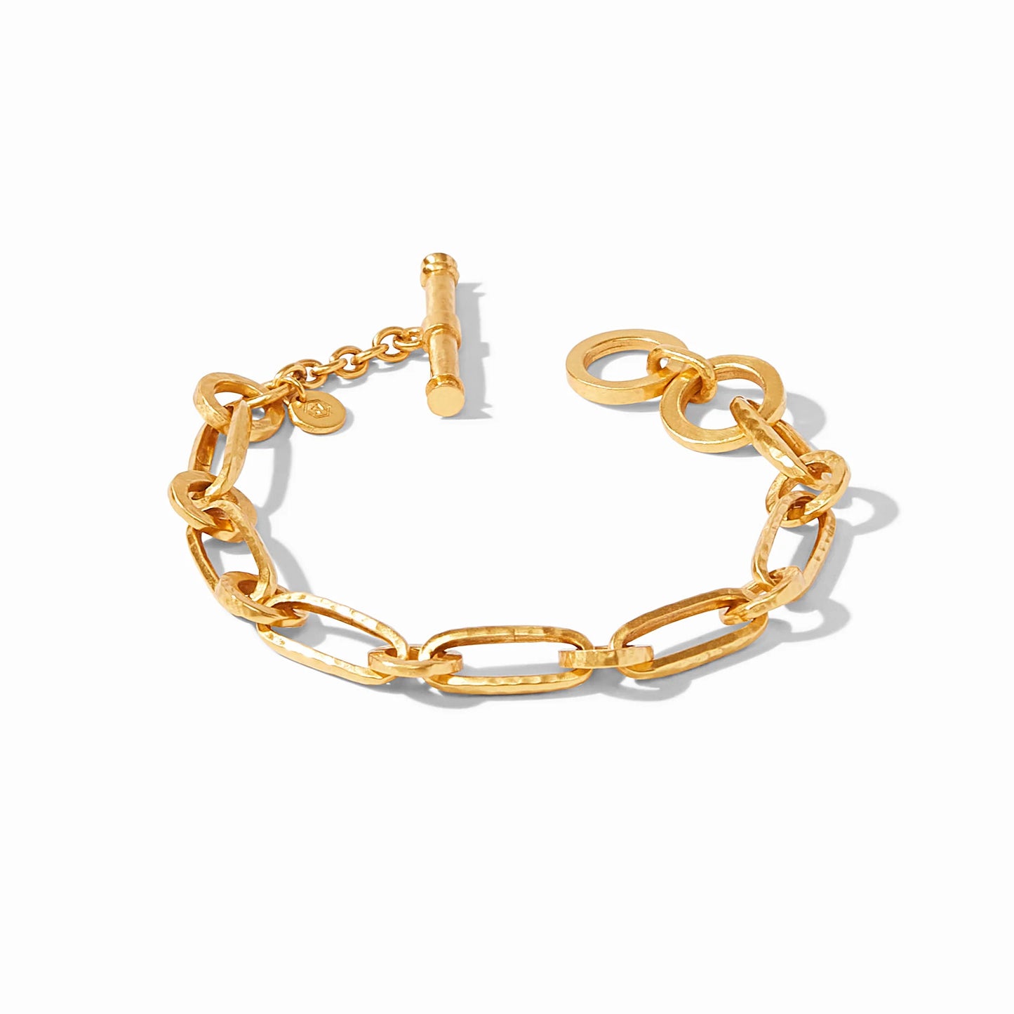 Palladio Link Gold Bracelet | 7-7.5in