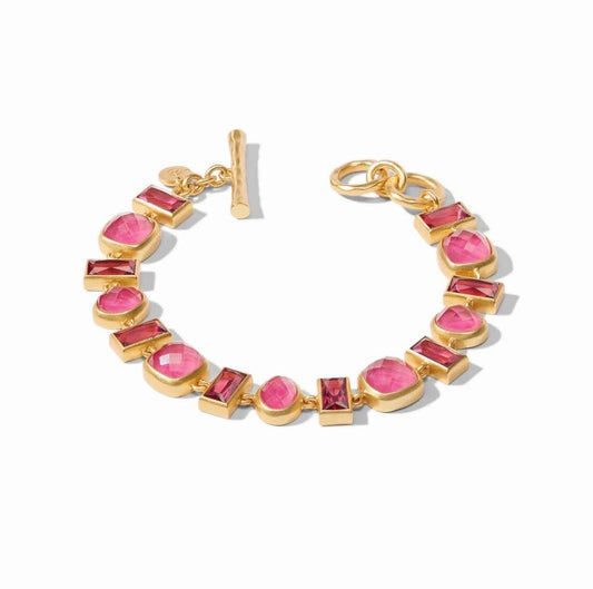 Antonia Tennis Bracelet | Iridescent Raspberry