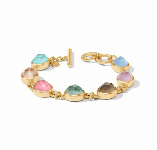 Nassau Demi Stone Bracelet | Iridescent Multi Stone