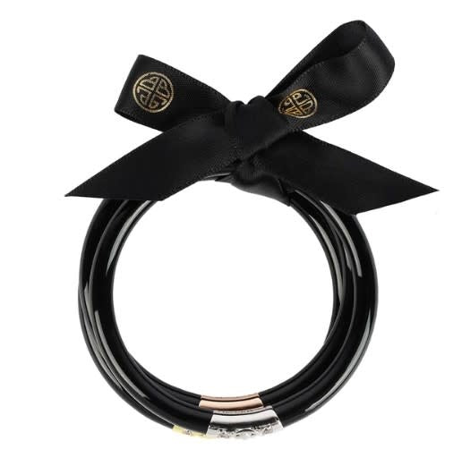 Budha Girl Three Kings All Weather Bangles S/3 Black S
