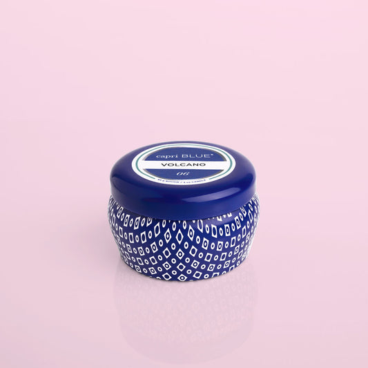 CapriBlue Volcano Candle | Blue Mini Tin 3oz