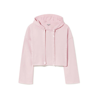 Bianca Satin Inset Hoodie |