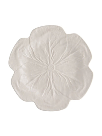 Bordallo Pinheiro Cabbage Dinner Plate | Beige 10in