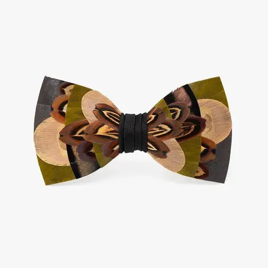 Brackish Moorcroft Feather Bow Tie