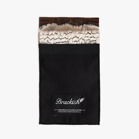 Brackish Sussex Feather Pocket  Square