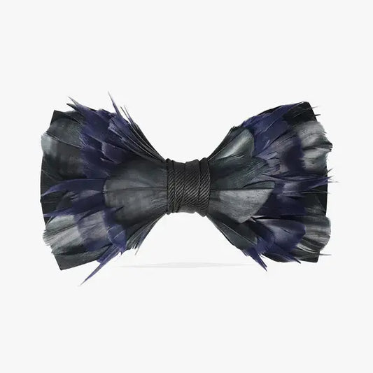 Brackish Topsail Feather Bow Tie