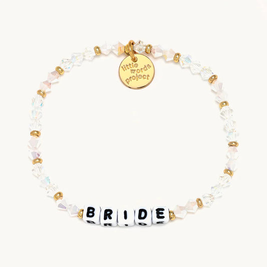 Bride Bridal Beaded Stretch Bracelet