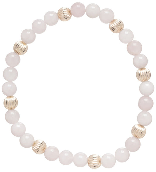 6mm Rose Quartz Dignity Bracelet