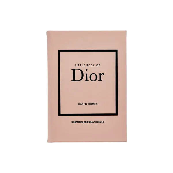 Little Book Of Dior Hand Bound Book | Nude Goatskin Leather