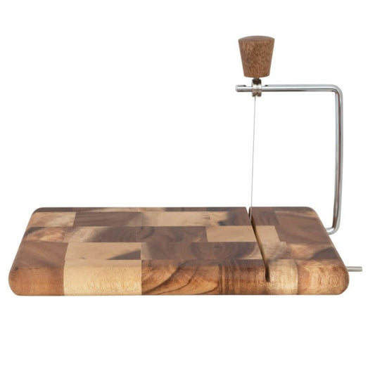 Mixed Wood Cheese Slicer | 9.5X7.5in