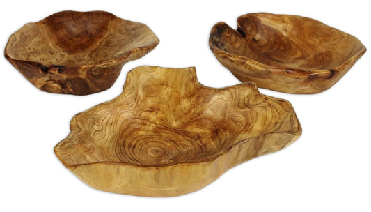 Root Wood Live Edge Bowl | Medium