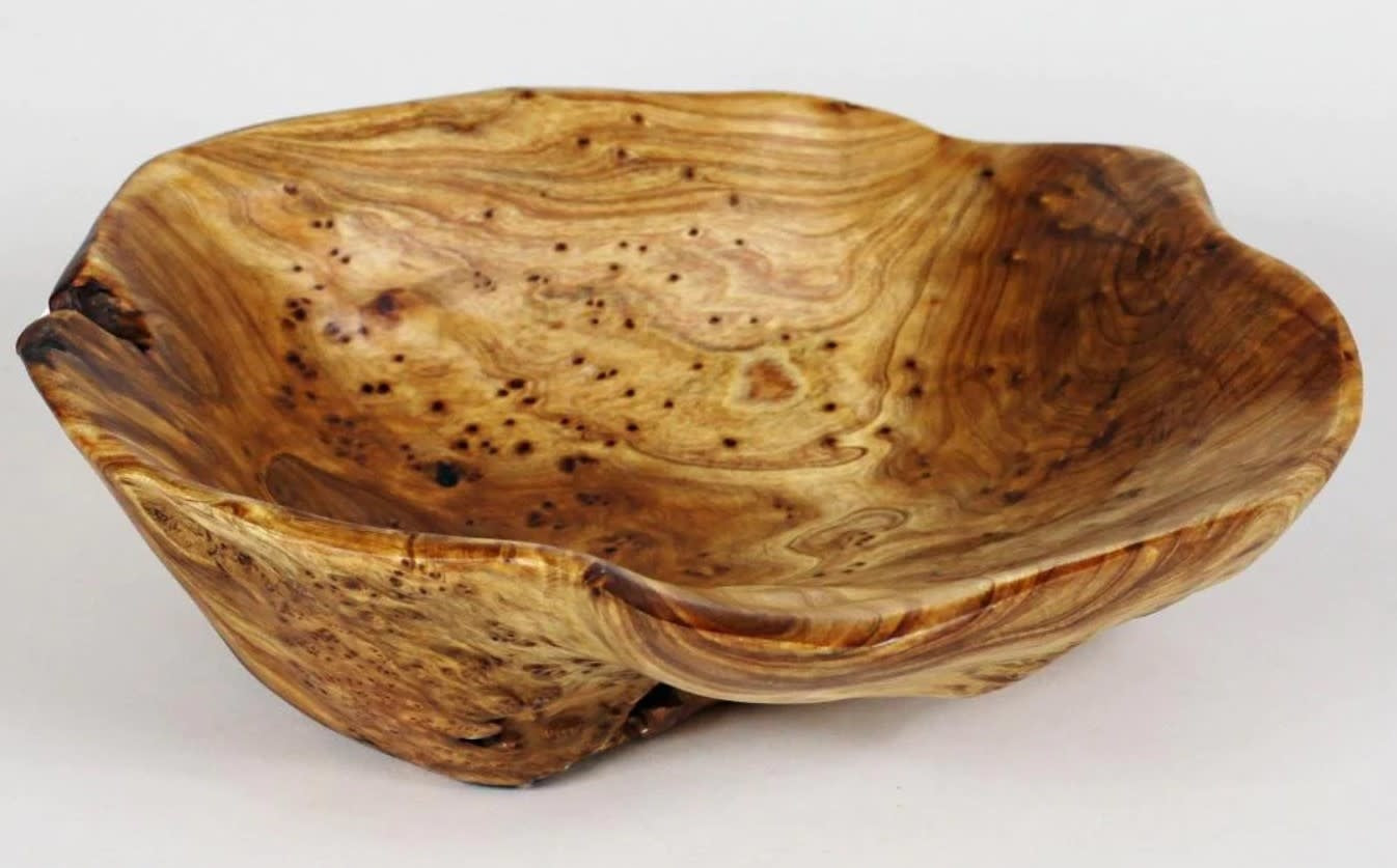Root Wood Live Edge Bowl | Medium