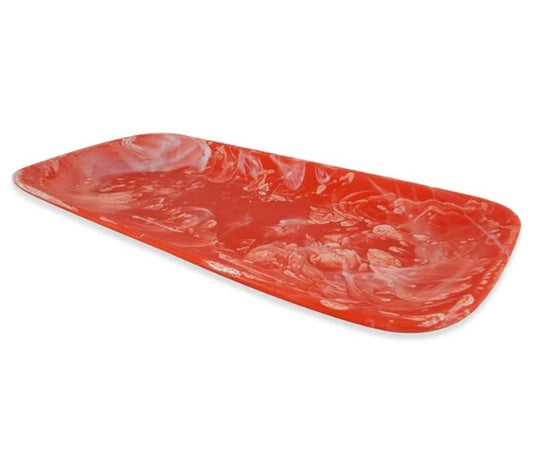 Resin Classical Rectangle Platter | 21.26in