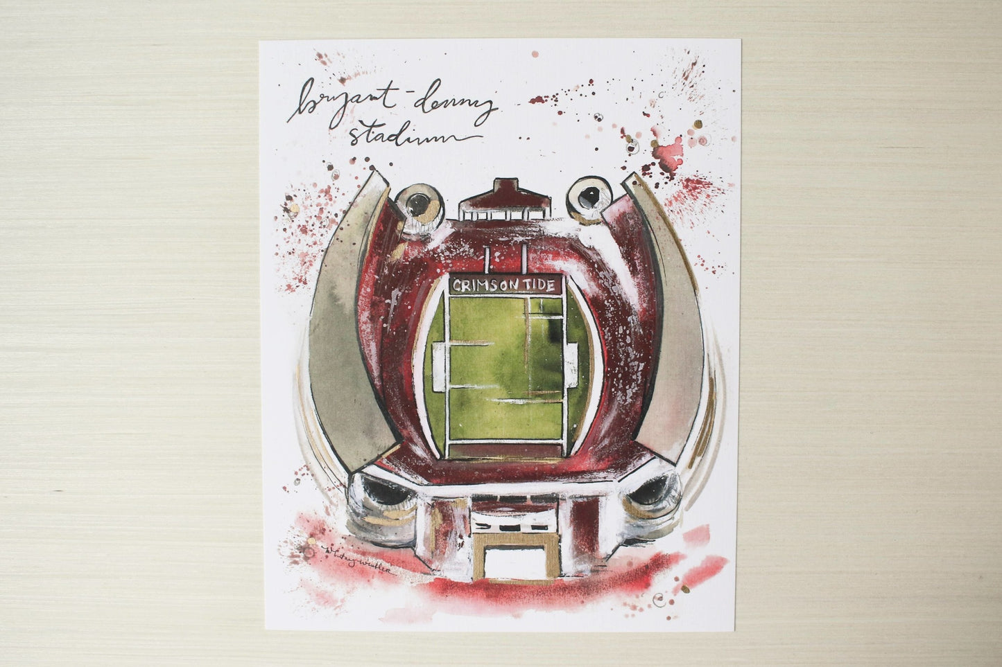 Whitney Winkler Stadium Print