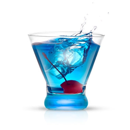 Colored Martini Glass Set
