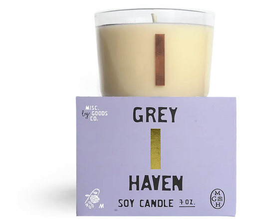 Soy Candle | Grey Haven 7oz