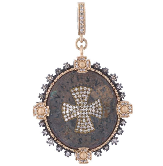 Antique St. Benedict Medal Pendant