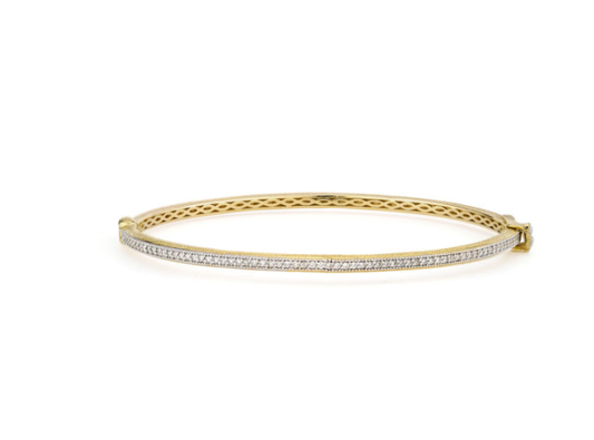 Delicate Diamond Bangle