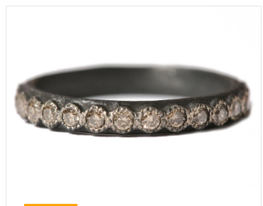 OW MN Champagne Diamond Ring