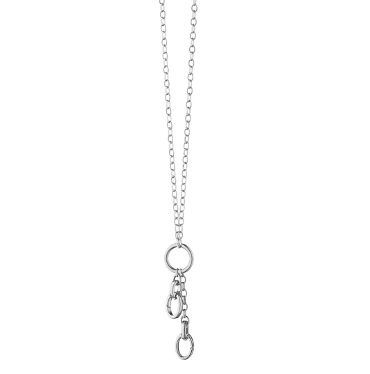 Sterling Silver Charm Chain Necklace