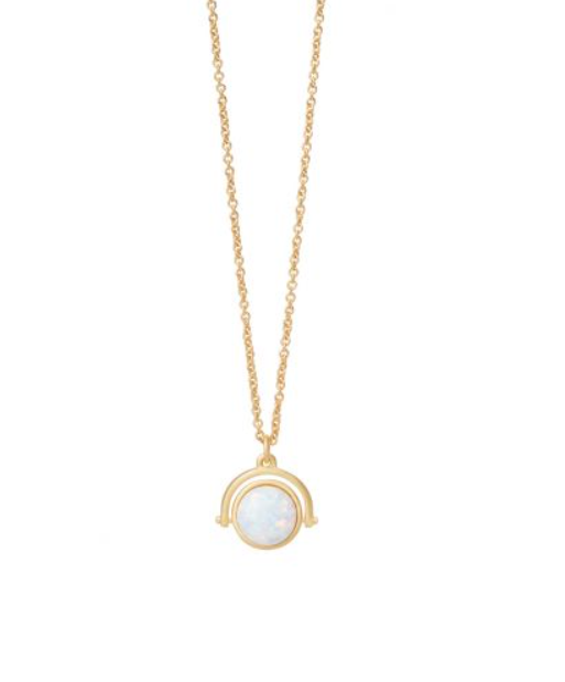 To the Moon And Back 18k Gold Plate Necklace, 18-21"