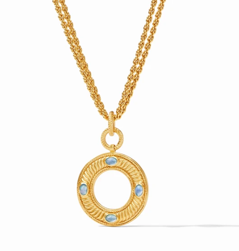 Olympia Pendant in Azure Blue