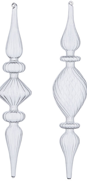 Swirl Finial Ornament 13.75"