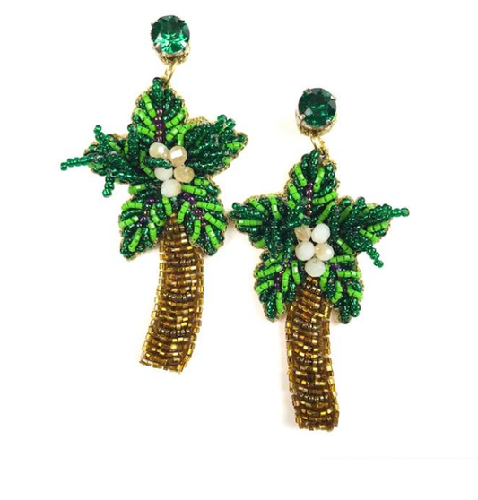 Palm Tree Earrings
