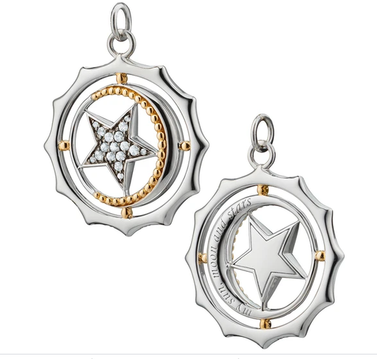 My Sun, Moon, and Stars Charm
