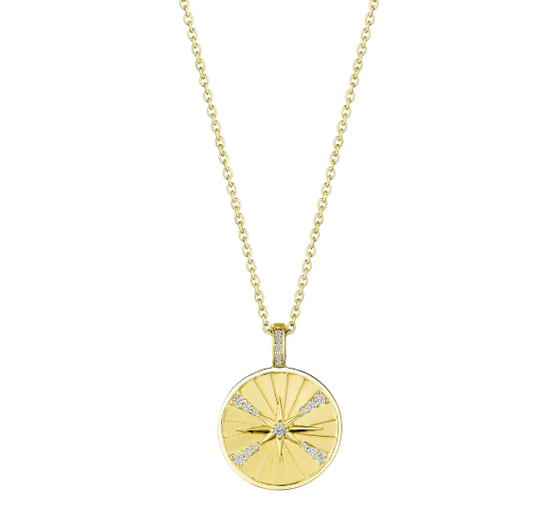 Starburst Medallion Necklace