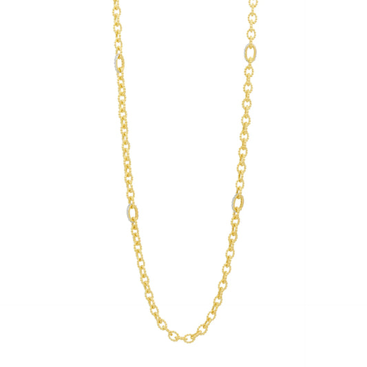 Sparkling Coastal Link Necklace