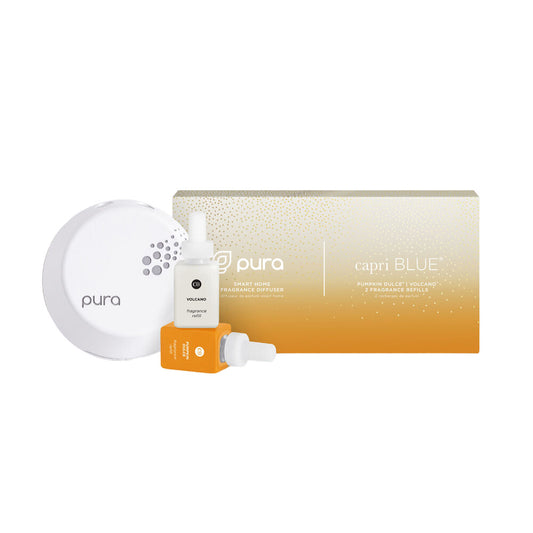 Pura Diffuser Device | CapriBlue Volcano + Pumpkin Dulce Kit