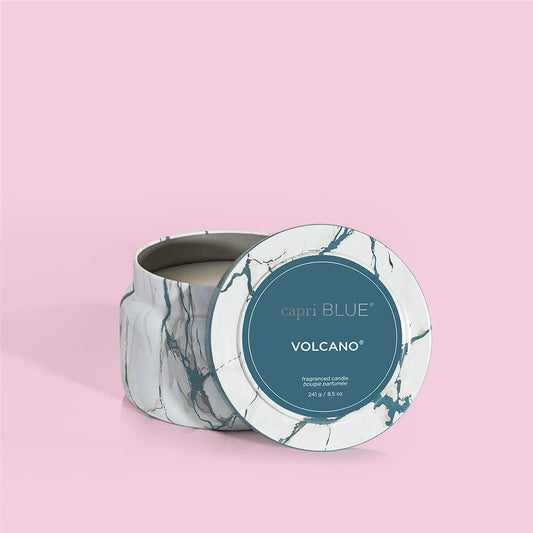 CapriBlue Volcano Candle | Marble Travel Tin 8.5oz