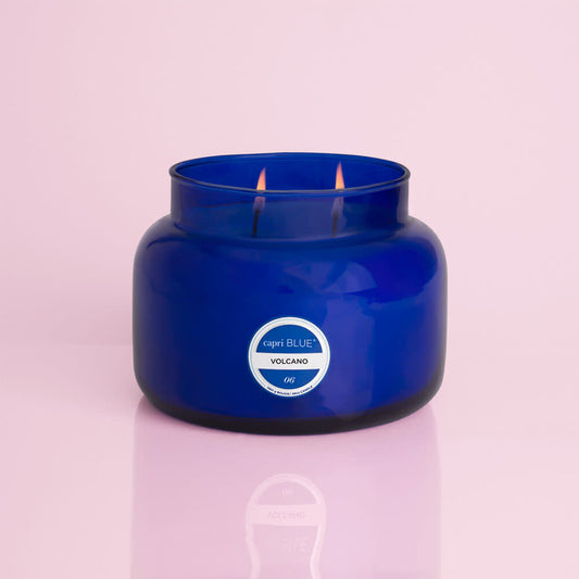 CapriBlue Volcano Candle | Blue Jumbo Jar 48oz