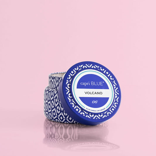 CapriBlue Volcano Candle | Blue Travel Tin 8.5oz
