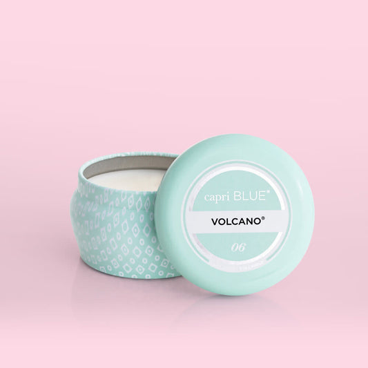CapriBlue Volcano Candle | Aqua Mini Tin 3oz