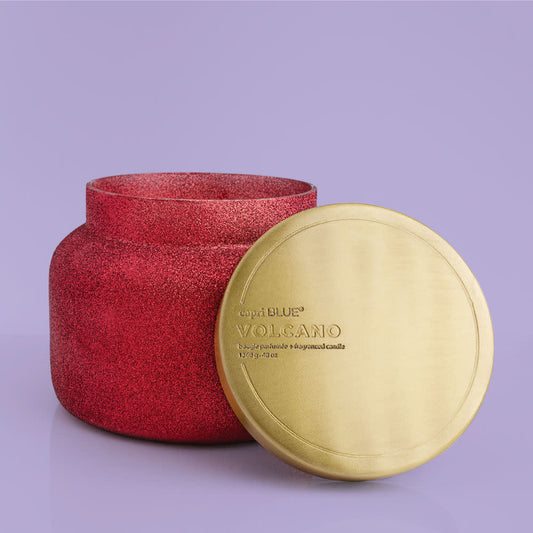 CapriBlue Volcano Candle | Red Glitter Jumbo Jar 48oz
