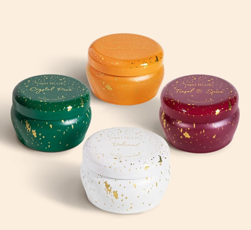 Capri Blue Glimmer Mini Tin Gift Set